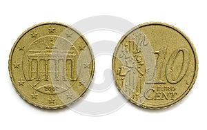 10Â euro centÂ denomination circulation coin